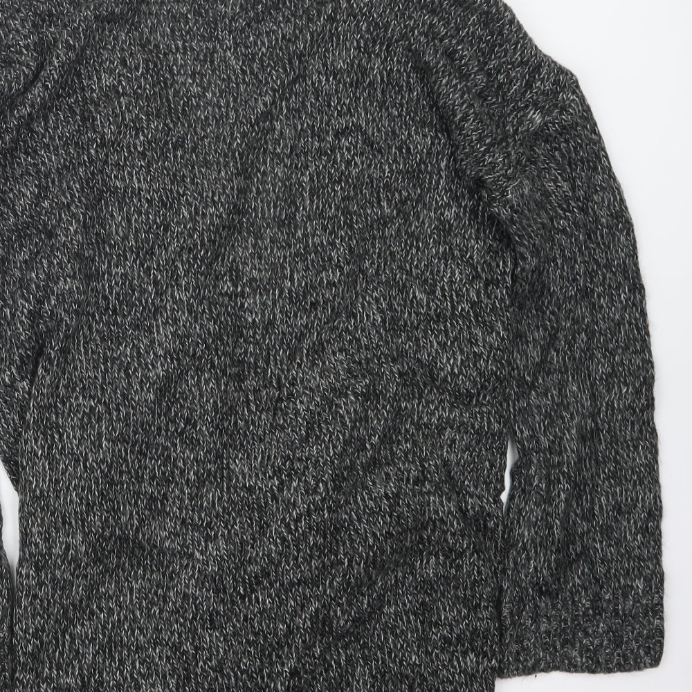 Womens UK Size S H&M Grey Cardigan Jumper