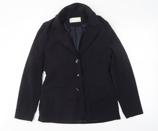 Womens UK Size 12 AMARANTO Blue Jacket