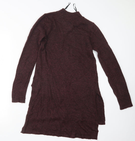 H&M Womens Purple Knit Pullover Jumper Size XS