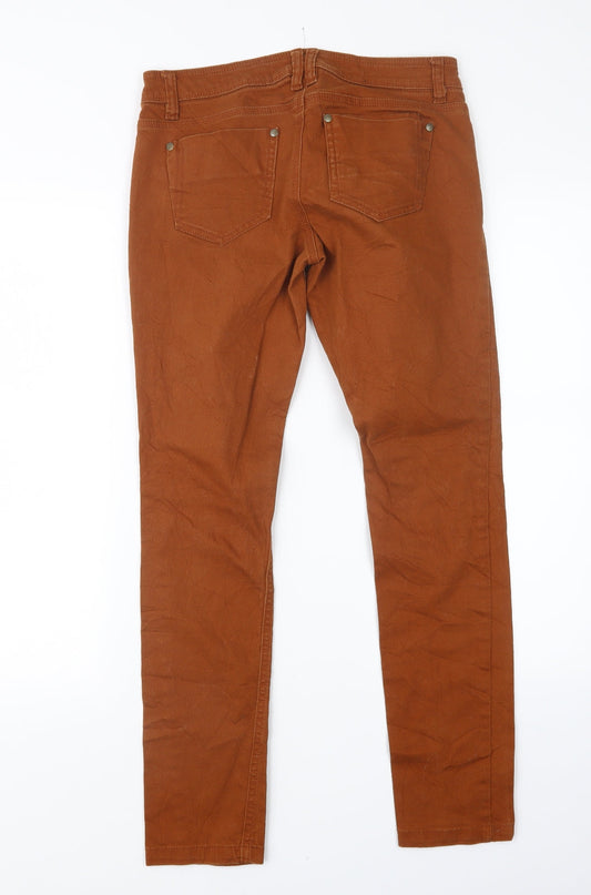 FOREVER 21 Womens Brown Straight Jeans Size 30 in L29 in