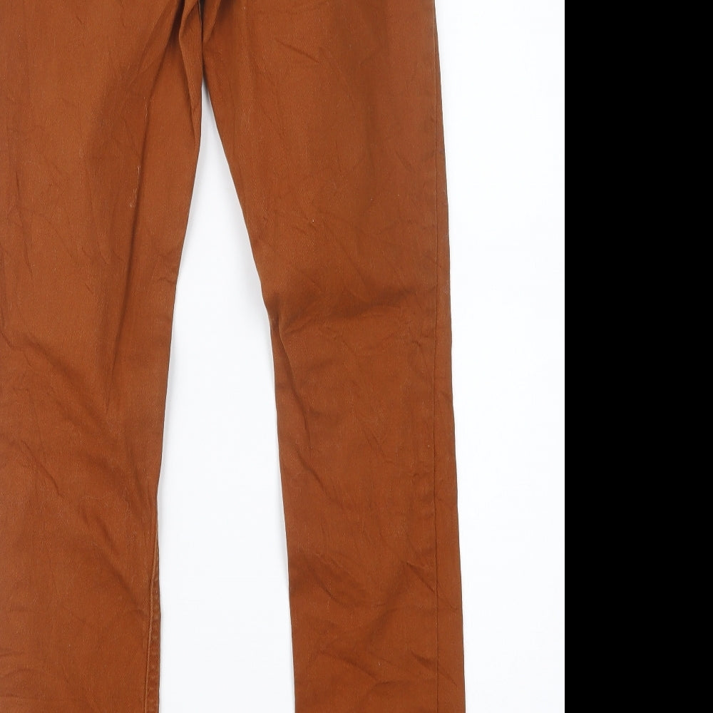 FOREVER 21 Womens Brown   Straight Jeans Size 30 in L29 in