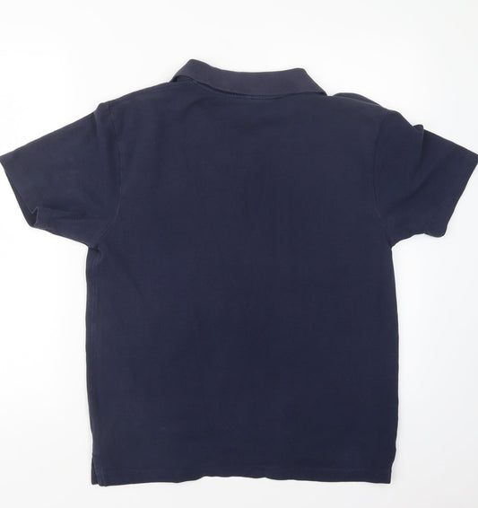 Donnay Mens Blue Polo Size L