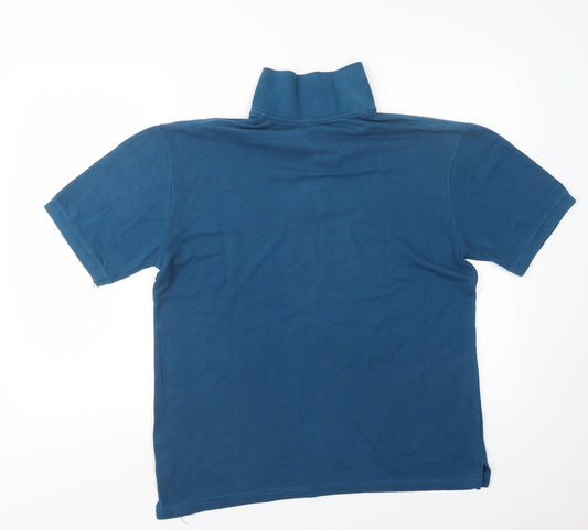 Preworn Mens Blue Polo Size L