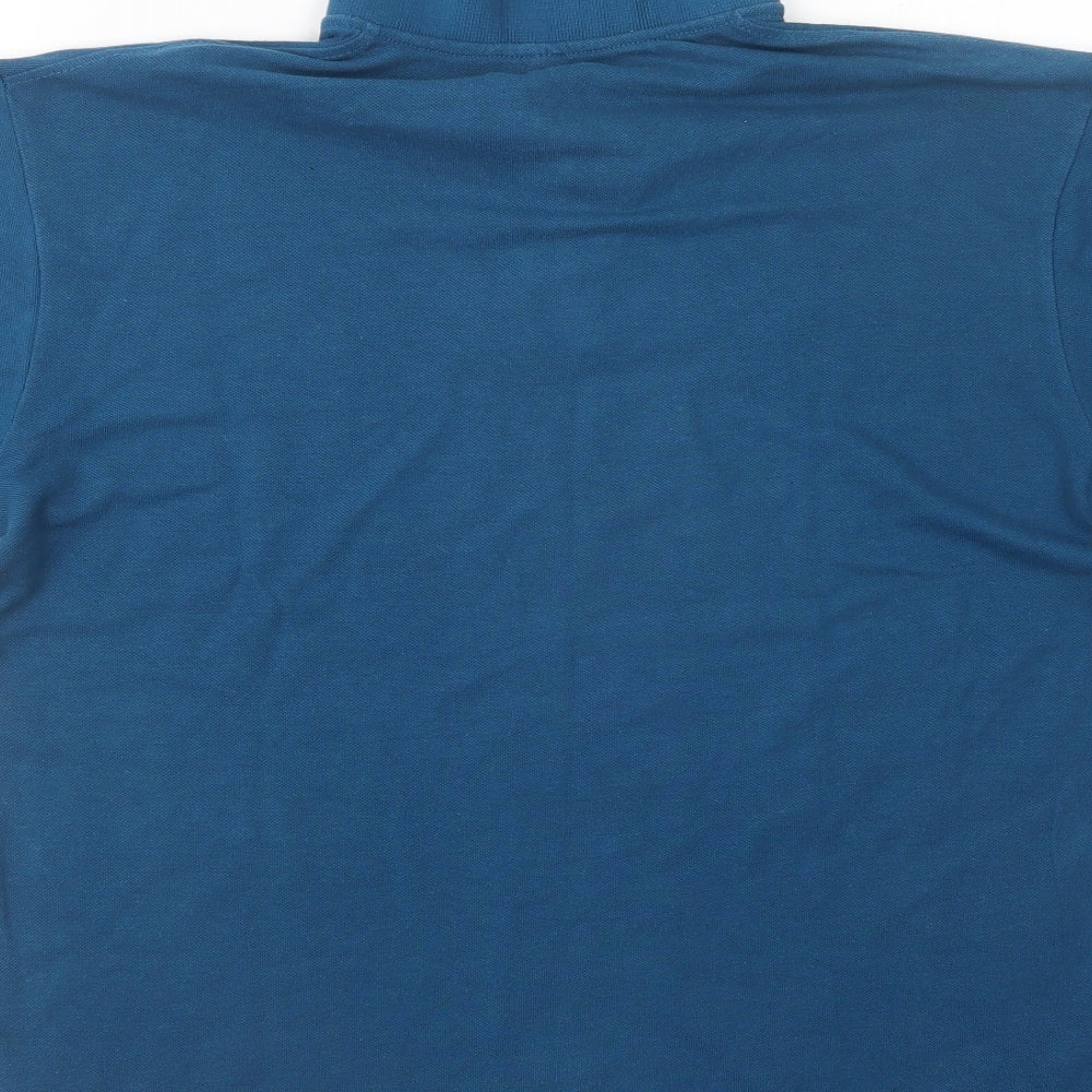 Preworn Mens Blue Polo Size L
