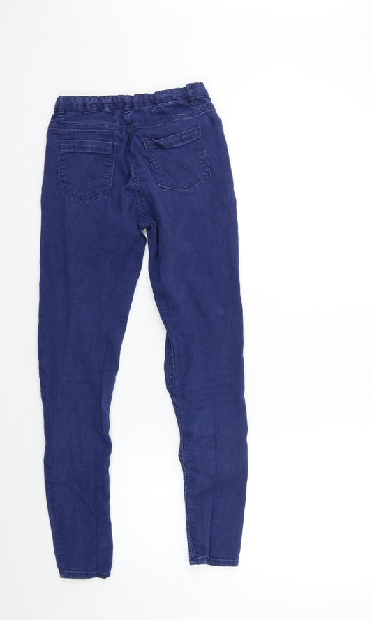 Matalan Girls Blue Denim Skinny Jeans Size 13 Years