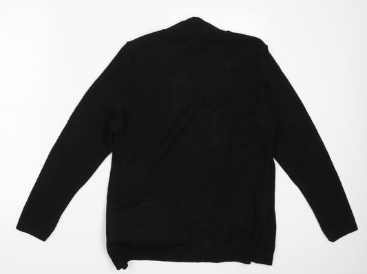 Envy Womens Black Pullover Jumper Size S