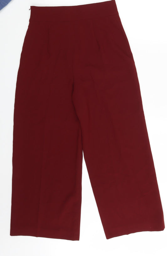 Womens UK Size 28 in H&M Regular Fit Dress Pants Purple Trousers