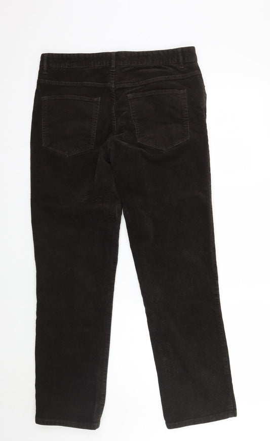 TU Womens Brown Straight Jeans Size 34 L32 in