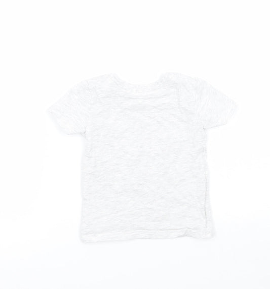 George Baby Grey Basic T-Shirt Size 6-9 Months