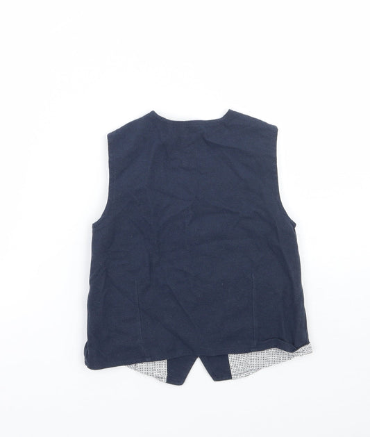 RJR.John Rocha Boys Blue Jacket Waistcoat Size 2-3 Years