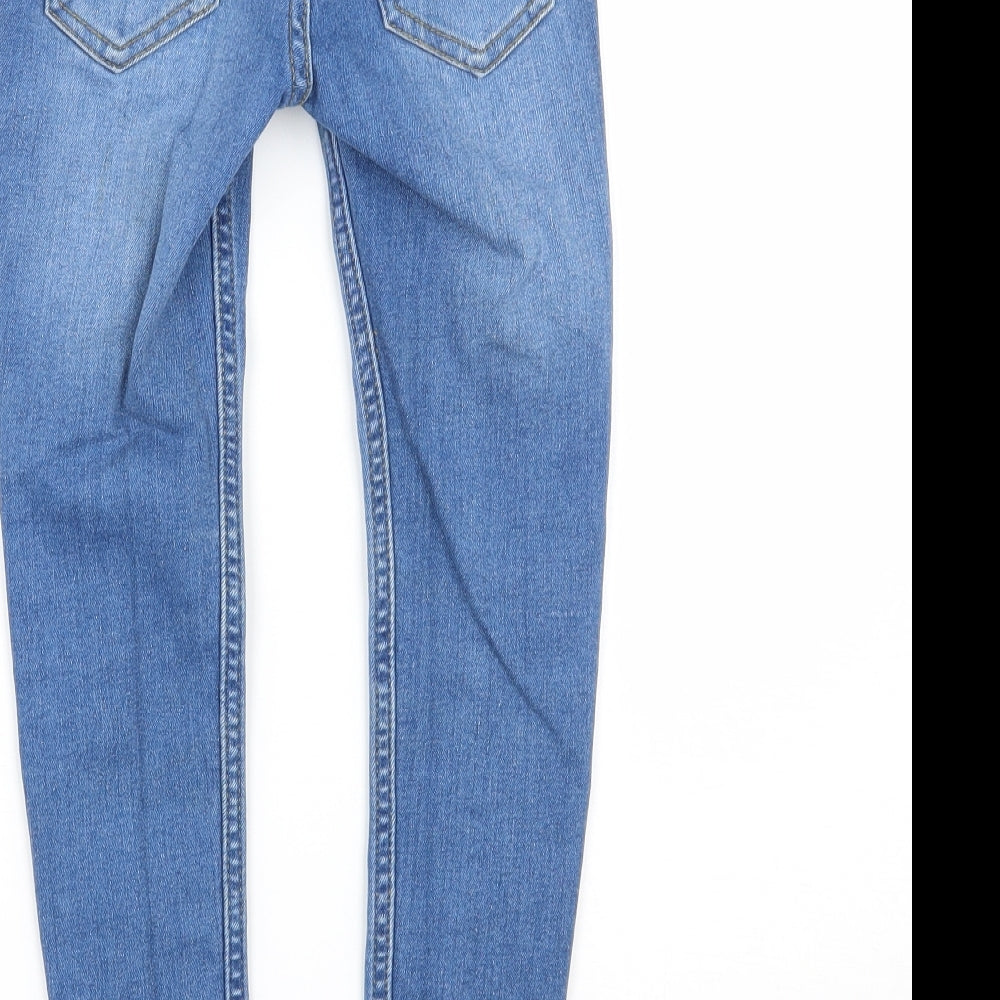 Denim & Co. Girls Blue Skinny Jeans Size 4-5 Years