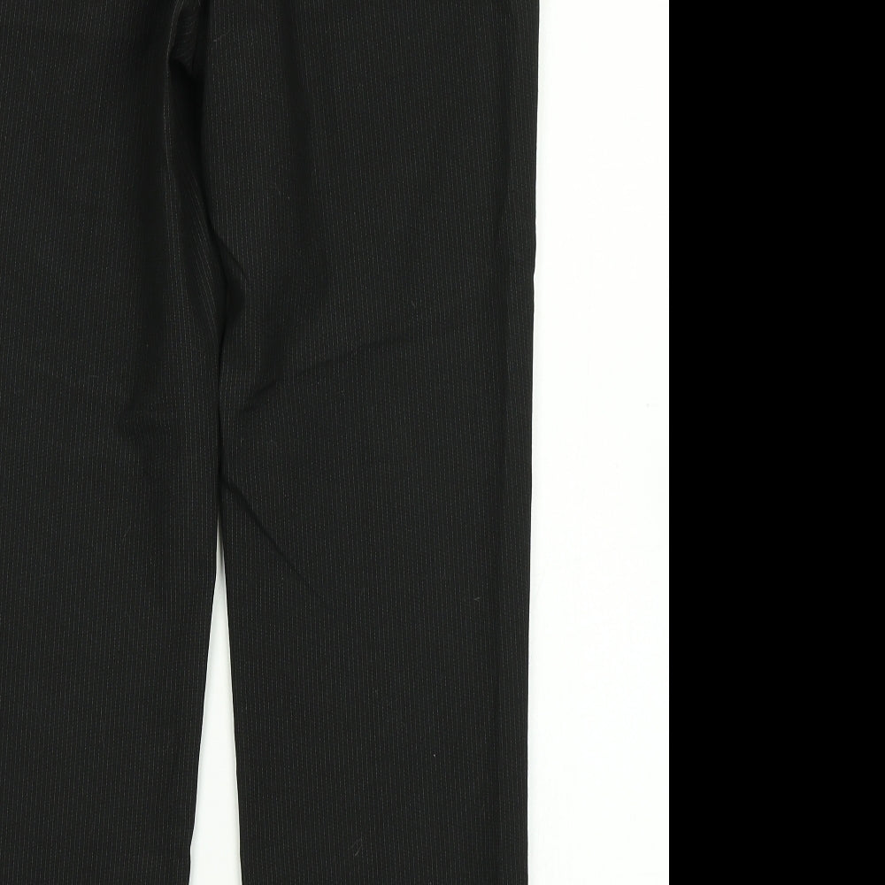 Burton Mens Black Striped Dress Pants Trousers Size 32 in L26 in - Short leg
