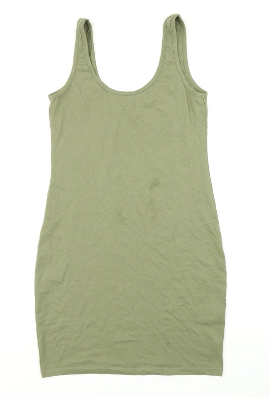 Brave Soul Womens Green Bodycon Size S