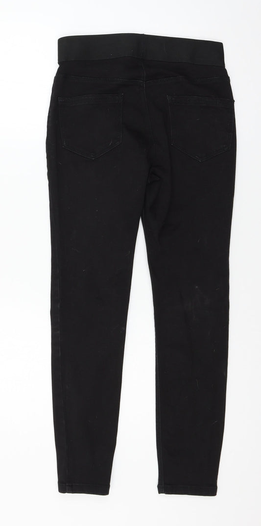 George Womens Black Denim Skinny Jeans Size 10 L26 in