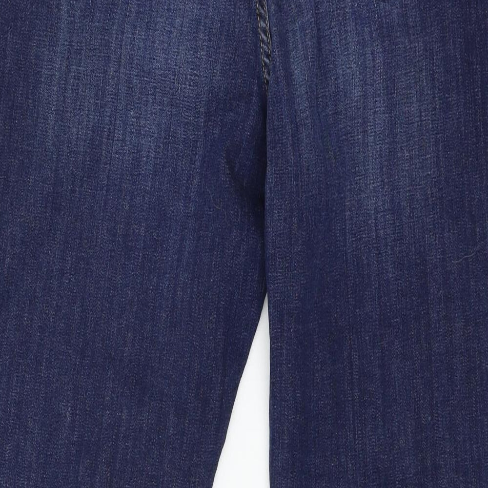 Per Una Womens Blue Denim Skinny Jeans Size 30 in L23 in