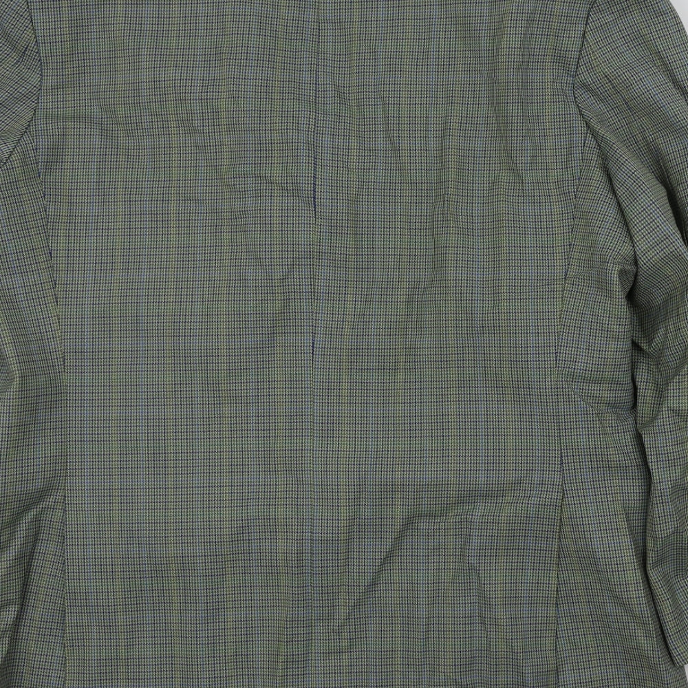 Mens UK Size 42 M&S Regular Green Suit Jacket