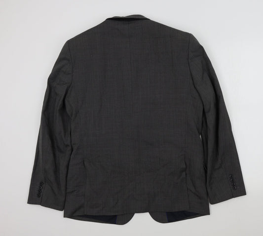 Mens UK Size 42 M&S Regular Grey Suit Jacket