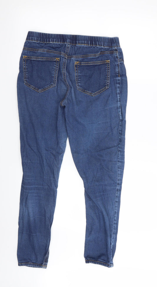 denim and co Womens Blue Jegging Leggings Size 10 L27 in - Stretch waistband