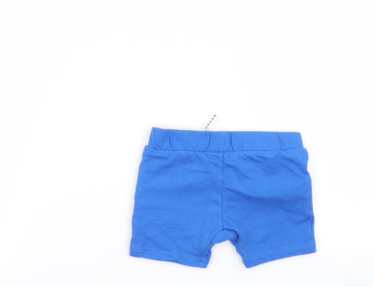 miane Boys Blue Capri Trousers Size 0-3 Months