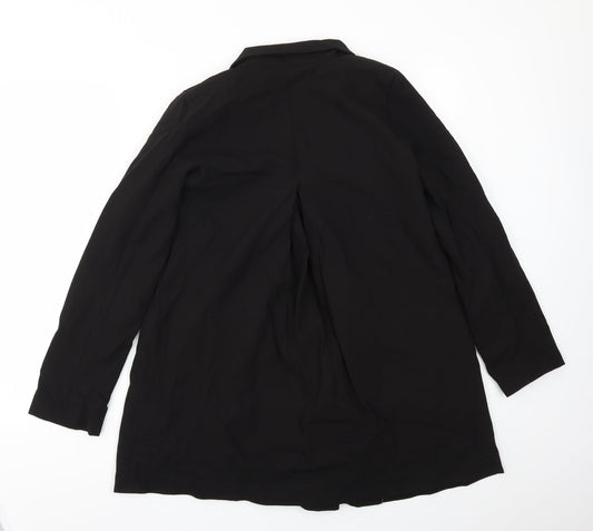 EC4U Womens Black Jacket Blazer Size M