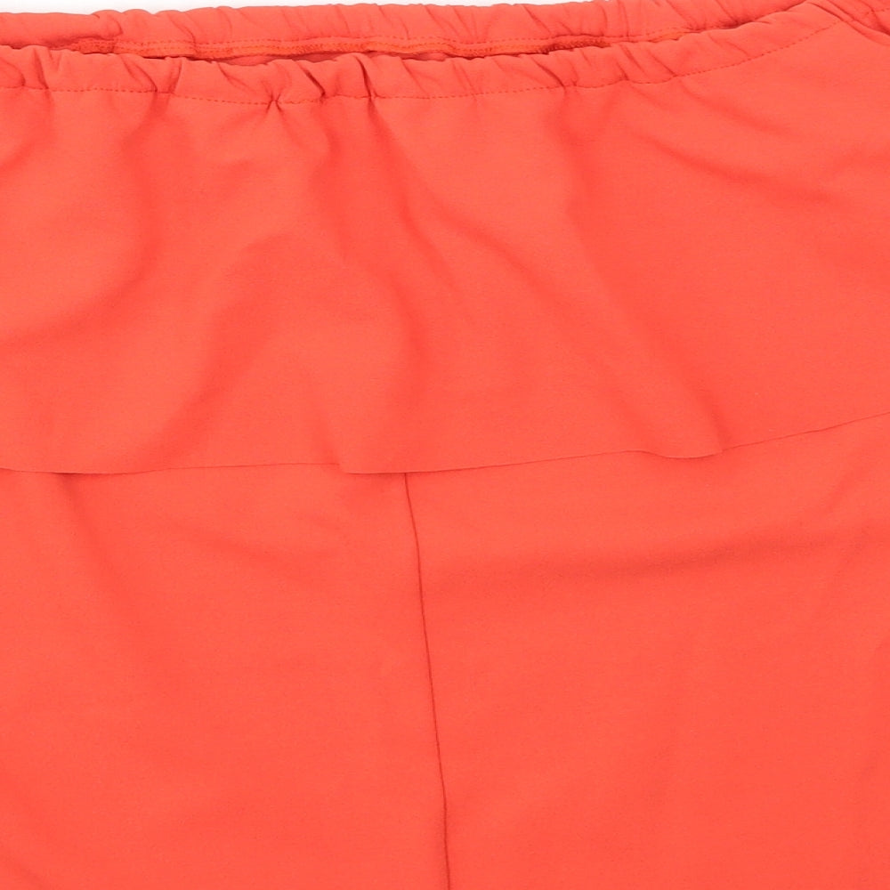 Womens UK Size 16 Wearhouse Orange Basic Blouse