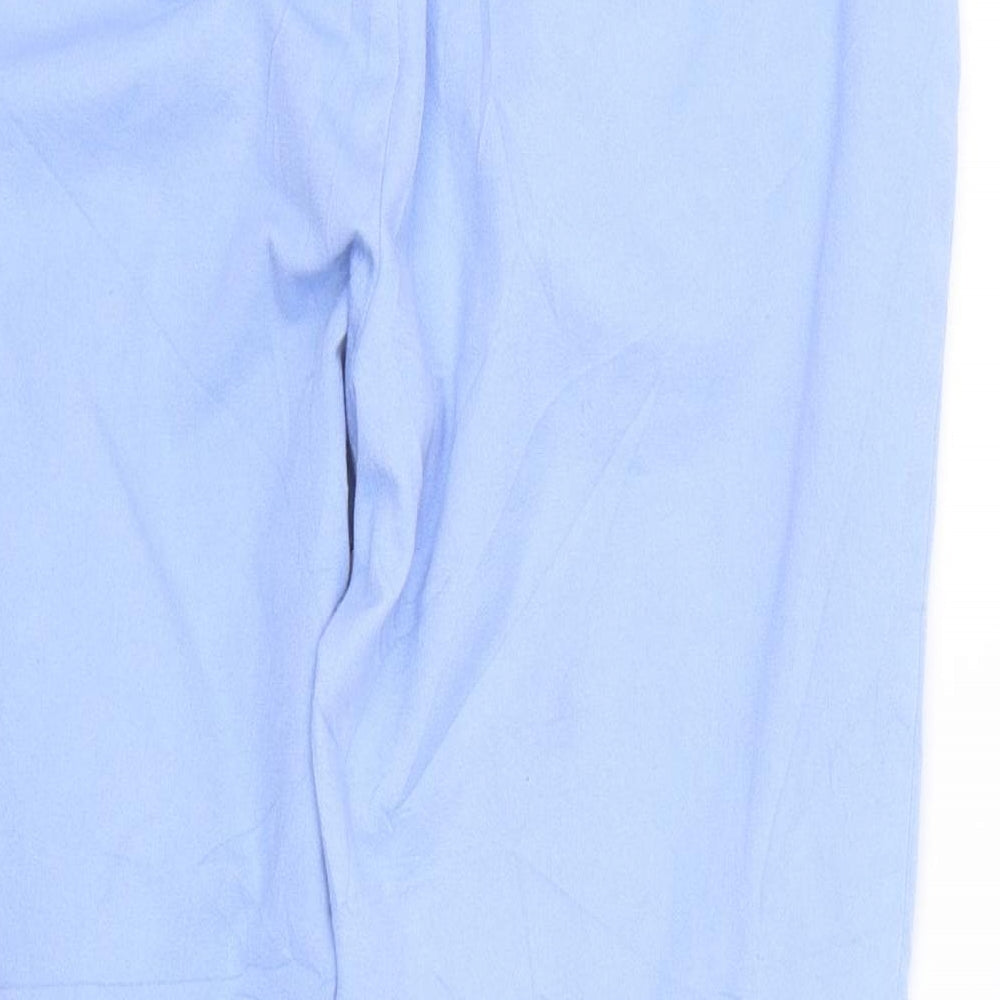 Womens UK Size 6 Gap Regular Fit Carrot Blue Trousers