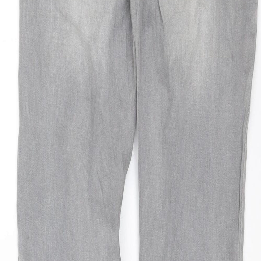 Mango Womens Green  Denim Skinny Jeans Size 4 L29 in