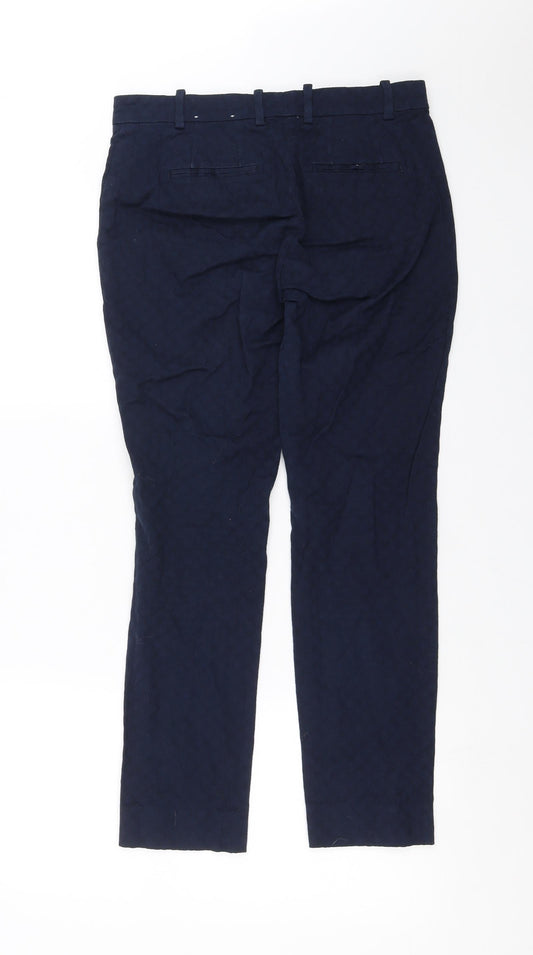 Womens UK Size 30 in Gap Slim Fit Blue Trousers