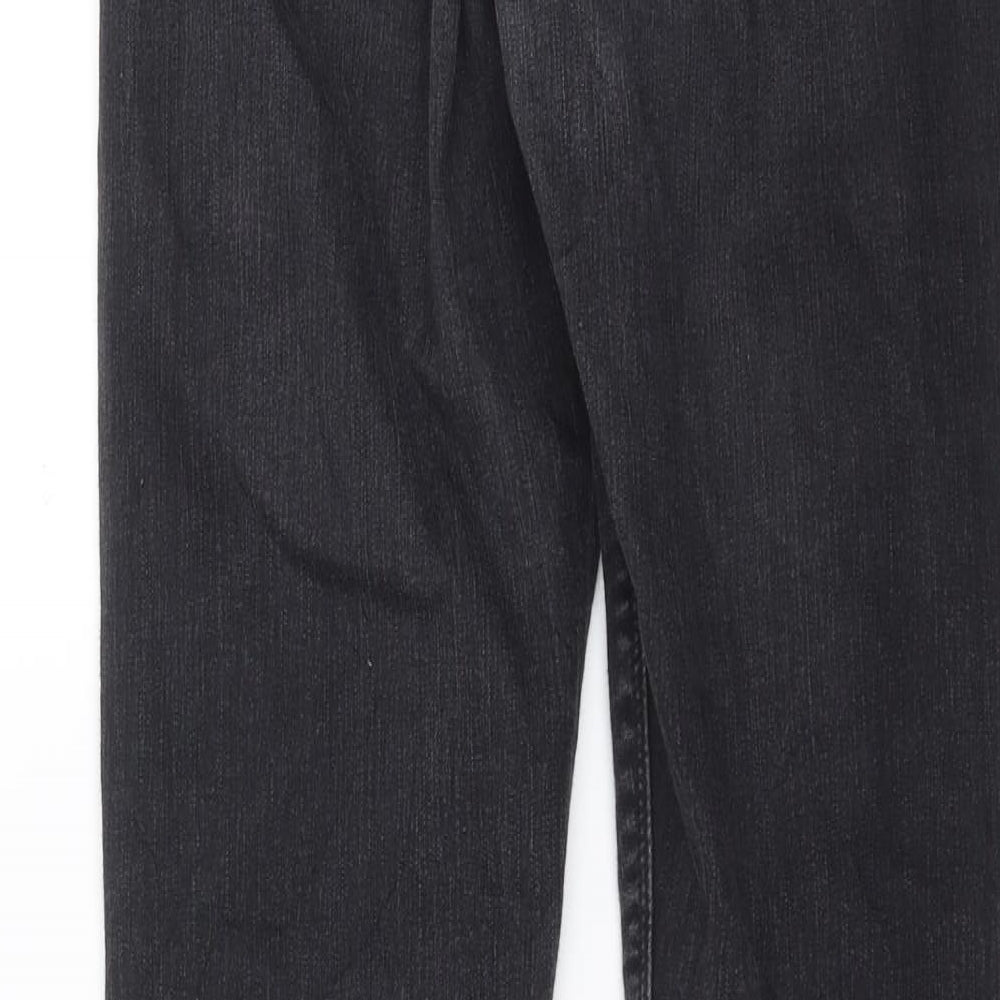 River Island Womens Grey Denim Skinny Jeans Size 10 L28 in