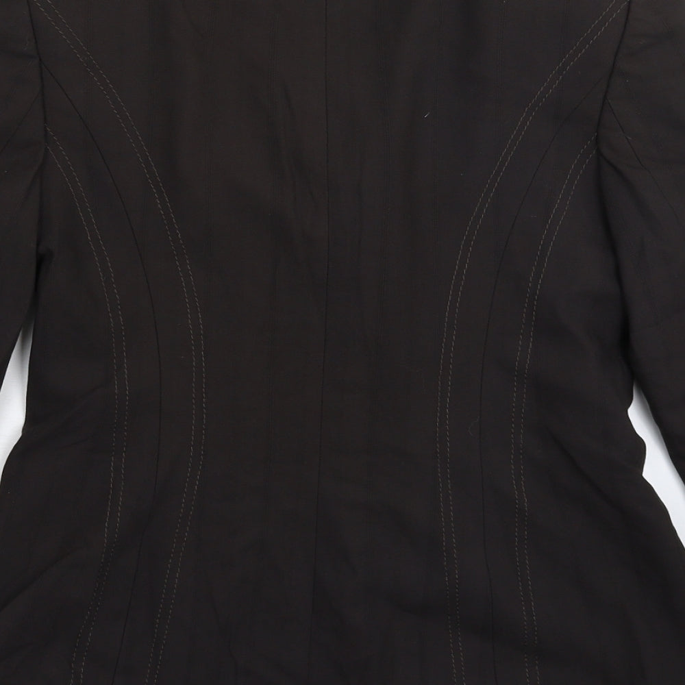 NEXT Womens Grey Jacket Suit Jacket Size 10