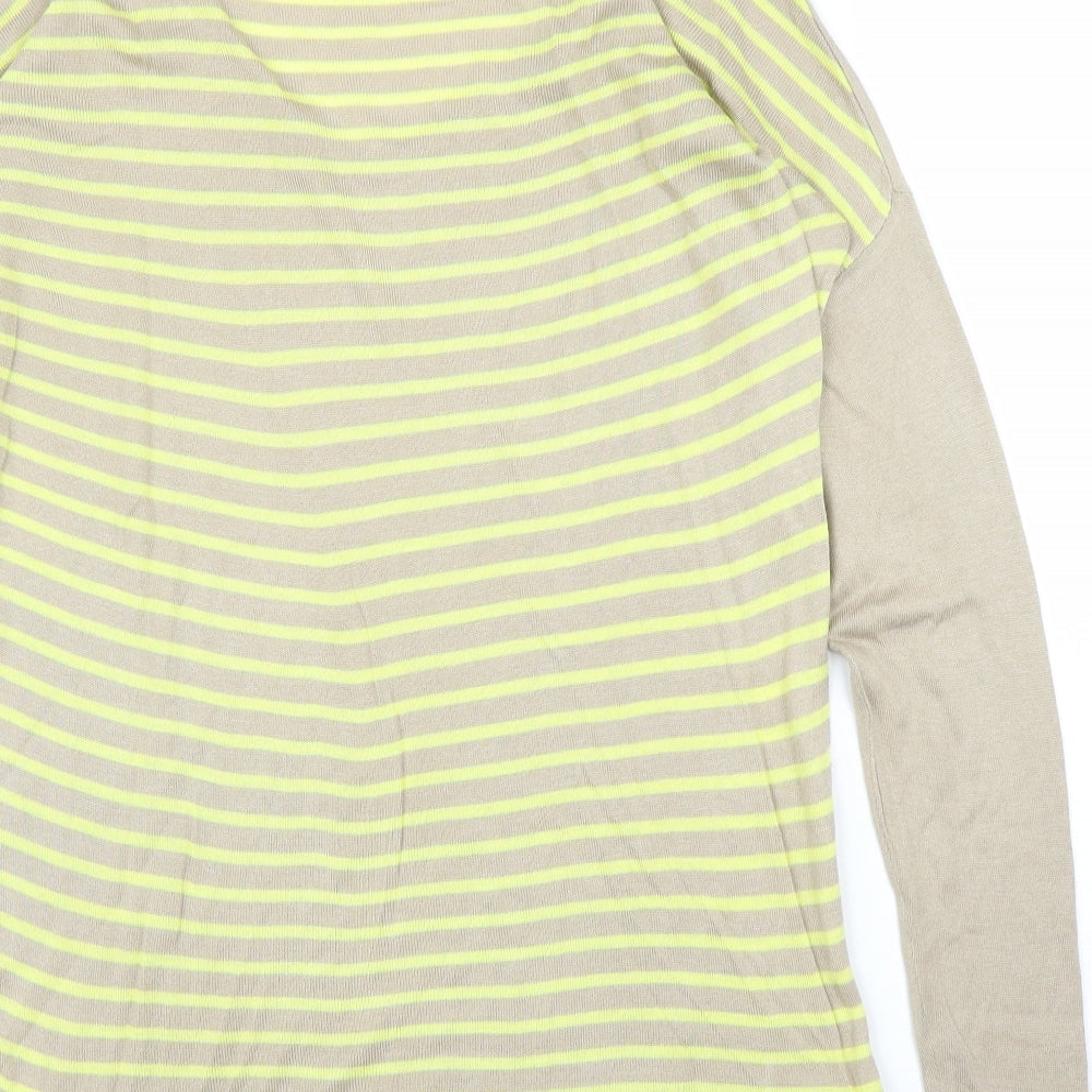 Womens UK Size L Tezenis Beige Pullover Jumper