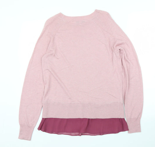 Womens UK Size 6 NEXT Pink Pullover Jumper