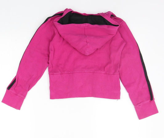 X-Mail Girls Pink Pullover Hoodie Size 10-11 Years