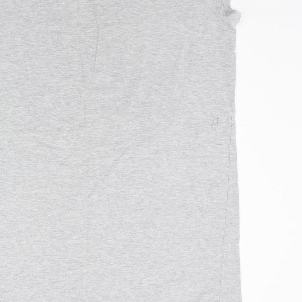 BHS Womens Grey Solid Top Gown Size 12