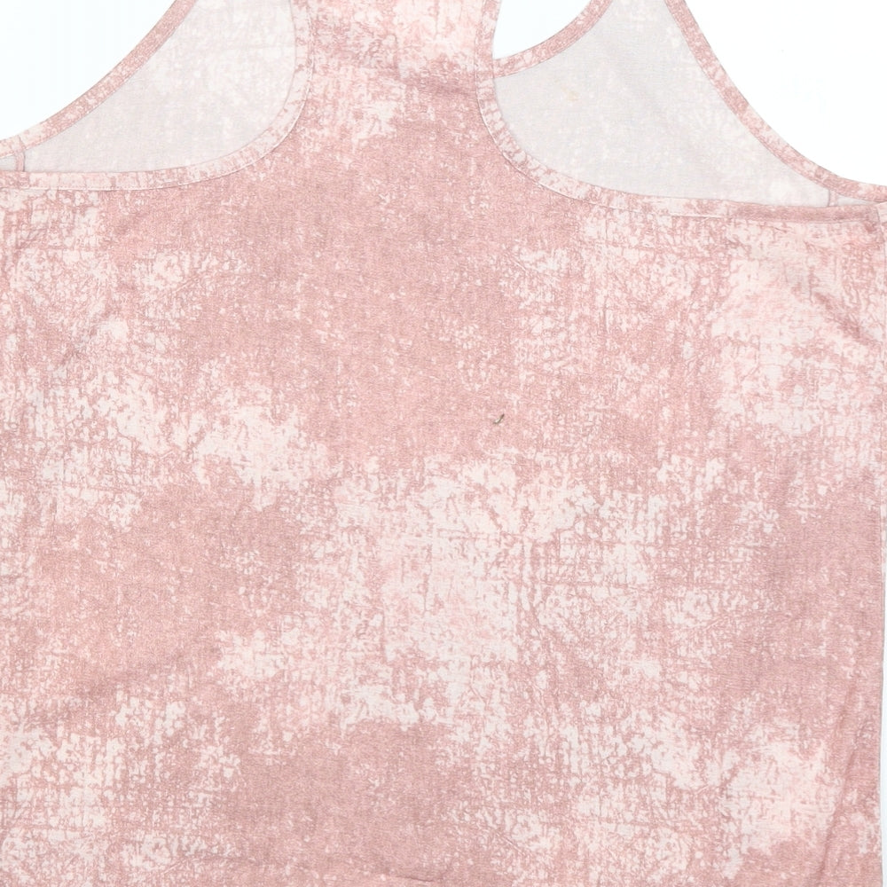 Workout Womens Pink Camisole Tank Size 14
