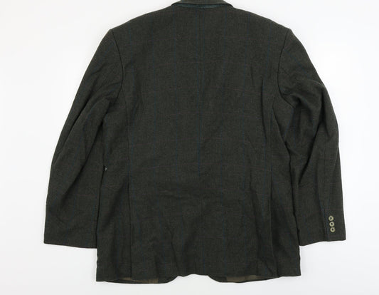 slopes Mens Grey Jacket Blazer Size 40