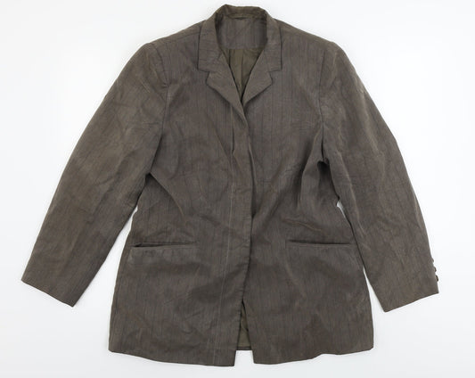 Womens UK Size 14 Berkertex Regular Brown Blazer