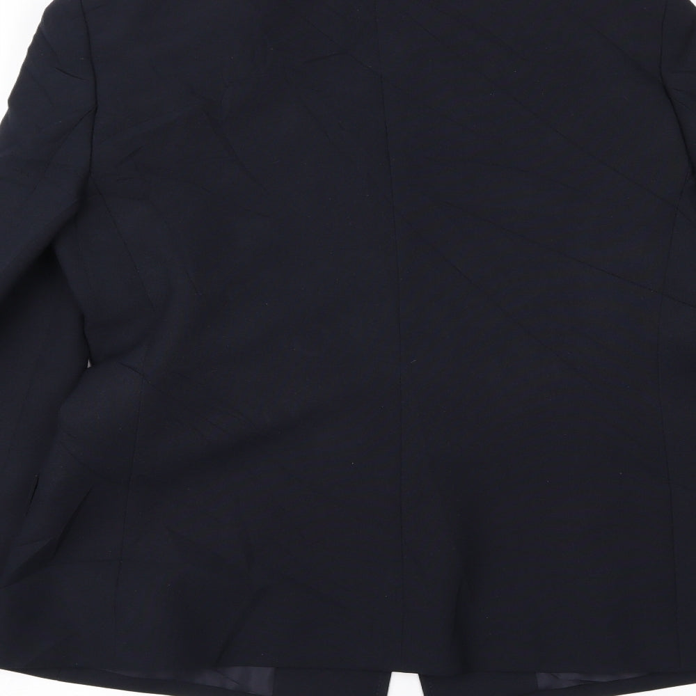 Marks and Spencer Womens Blue Jacket Blazer Size 10