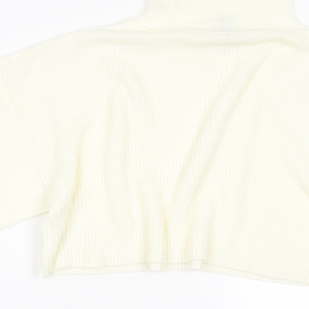 Womens UK Size M H&M Ivory Pullover Jumper