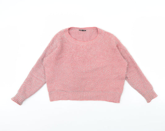 Womens UK Size 12 Warehouse Pink Pullover Jumper