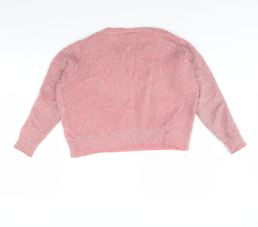 Womens UK Size 12 Warehouse Pink Pullover Jumper