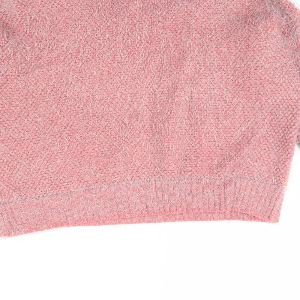 Womens UK Size 12 Warehouse Pink Pullover Jumper
