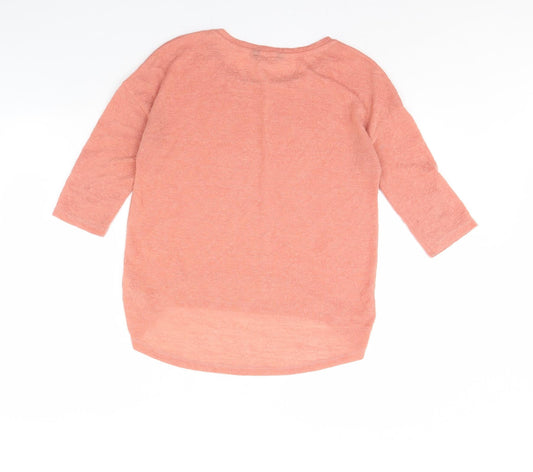 Dorothy Perkins Womens Orange Basic Blouse Size 12