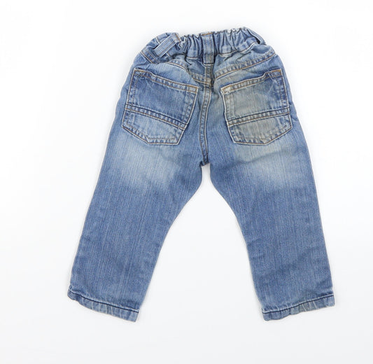 NEXT Baby Blue Capri Jeans Size 12-18 Months