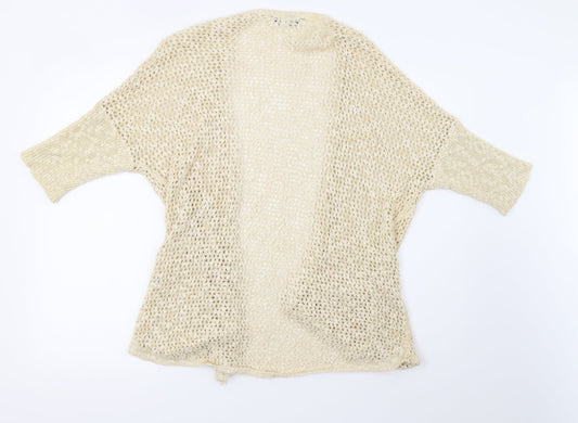 Womens UK Size S Dorothy Perkins White Cardigan Jumper