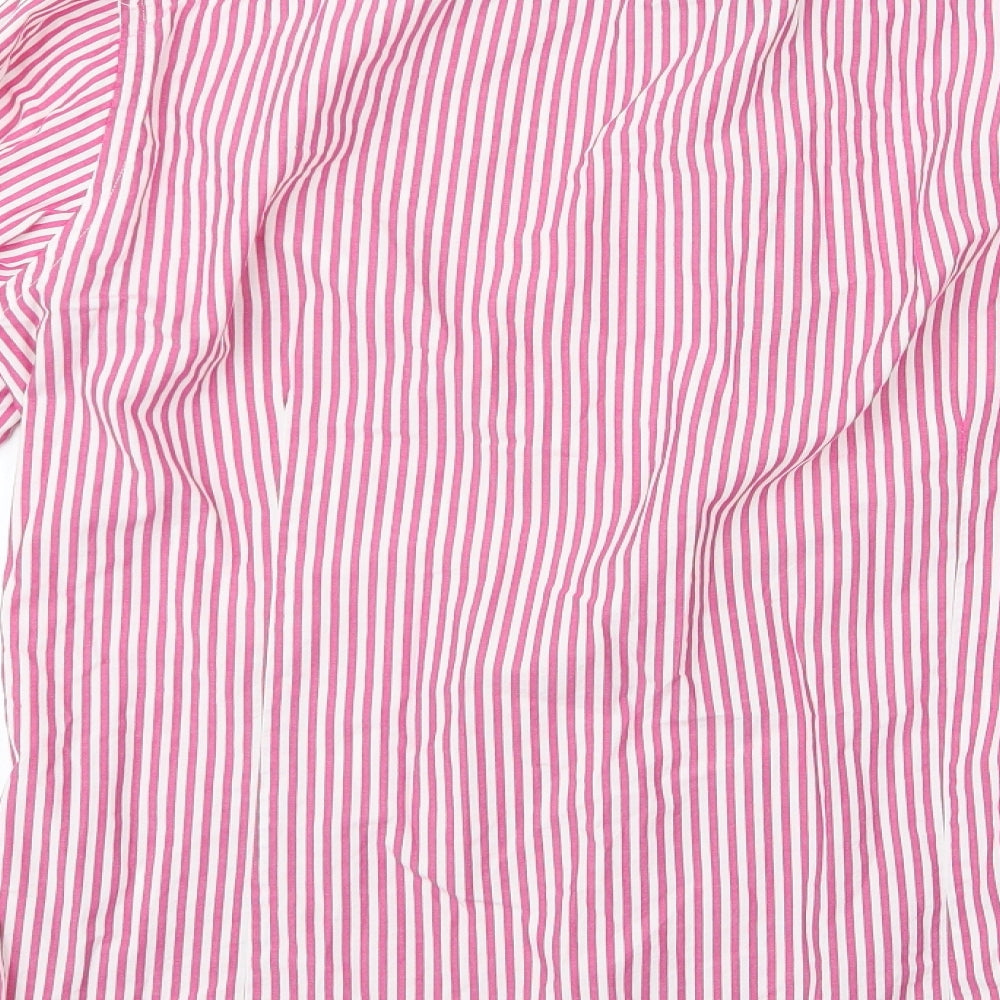 Steel & Jelly Mens Red Striped Button-Up Size M - Steel & Jelly