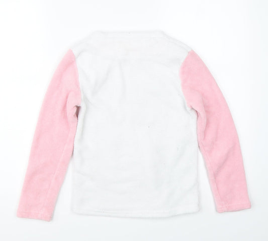 Love Sleep Girls White Pyjama Pants Size 10-11 Years