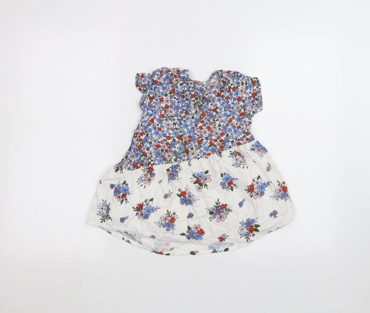 Mini Club Baby White Floral A-Line Size 18-24 Months