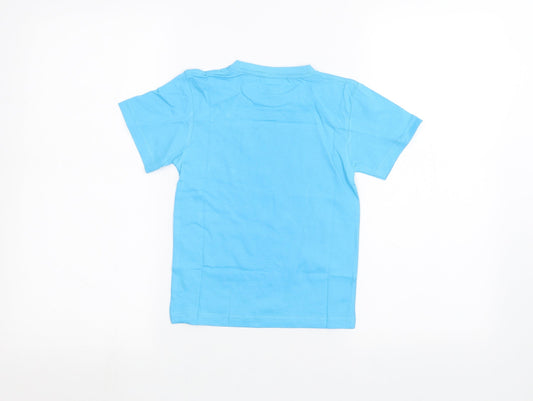 JHK Boys Blue Basic T-Shirt Size 3-4 Years - Krakow
