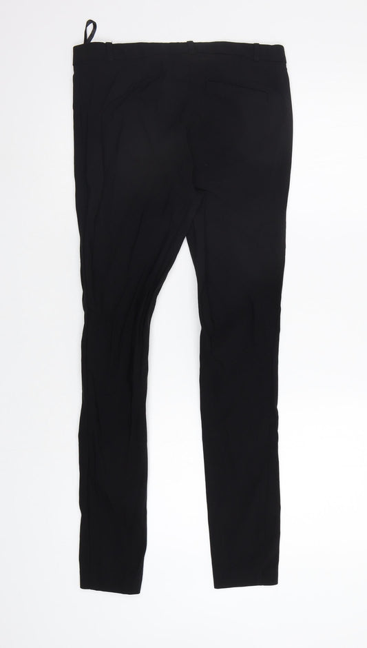 New Look Womens Black Dress Pants Trousers Size 10 L29 in